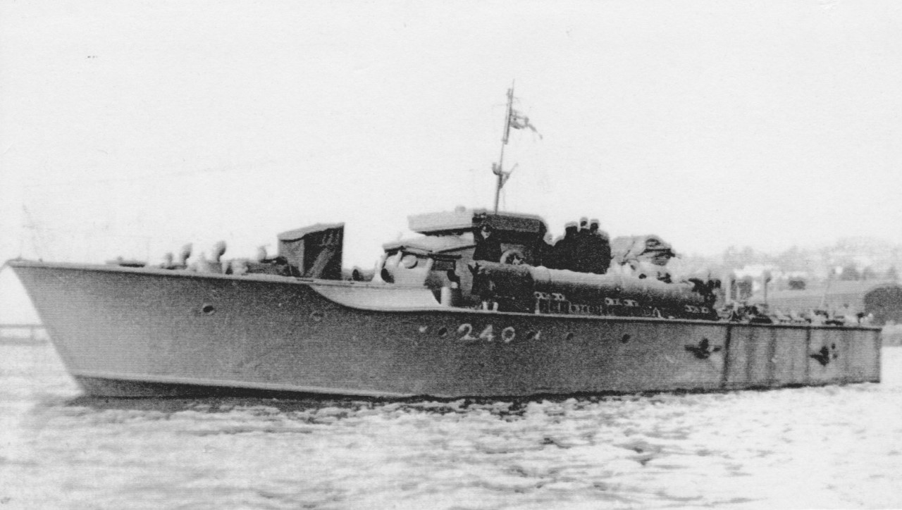 Motor Torpedo Boat (MTB) 240 Morgan Giles