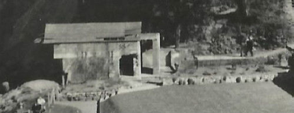 Gun site in front of Ness House, Shaldon, Dvon