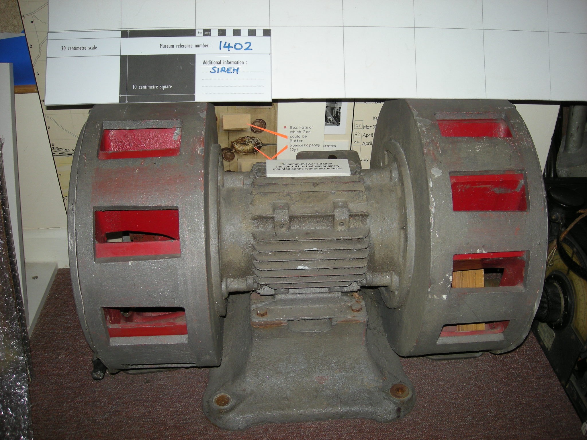 Teignmouth Air Raid siren   