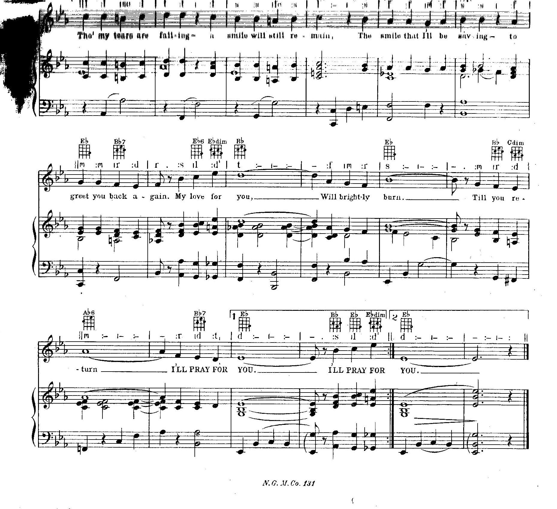Ill Pray for You song