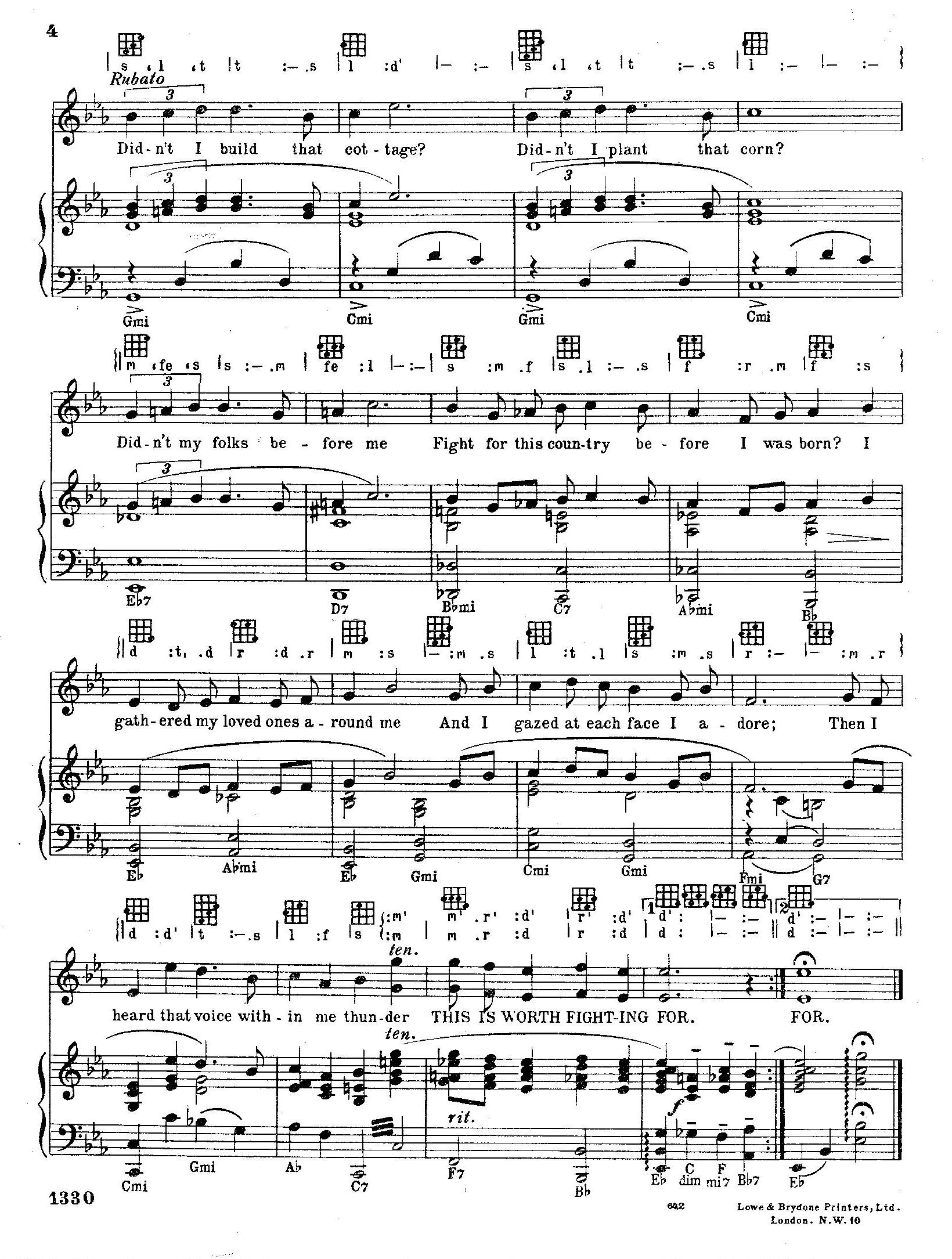 This is worth fighting for song 