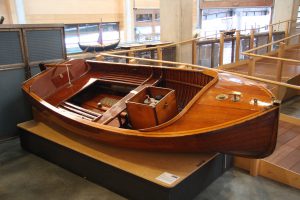 Shush was built to a very high standard by F C Morgan-Giles of Teignmouth in 1925 - National Maritime Museum Cornwall