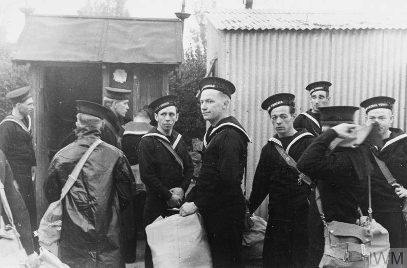 HMS Europa is the training school for men of the Royal Navy's auxiliary patrol service -  © IWM (A 1941)