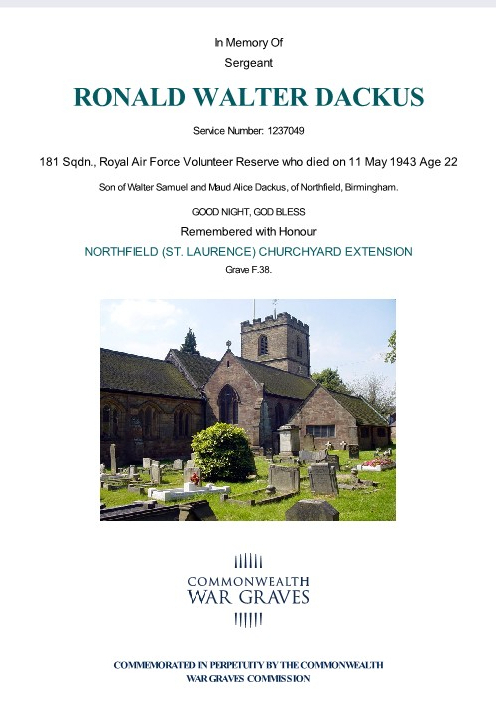 dackus rw 1939 1945 cwgc cert 1