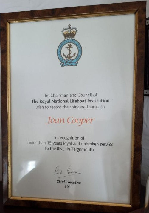 dackus rw joan cooper rnli award