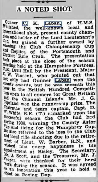 Portsmouth Evening News 14th of December 1936