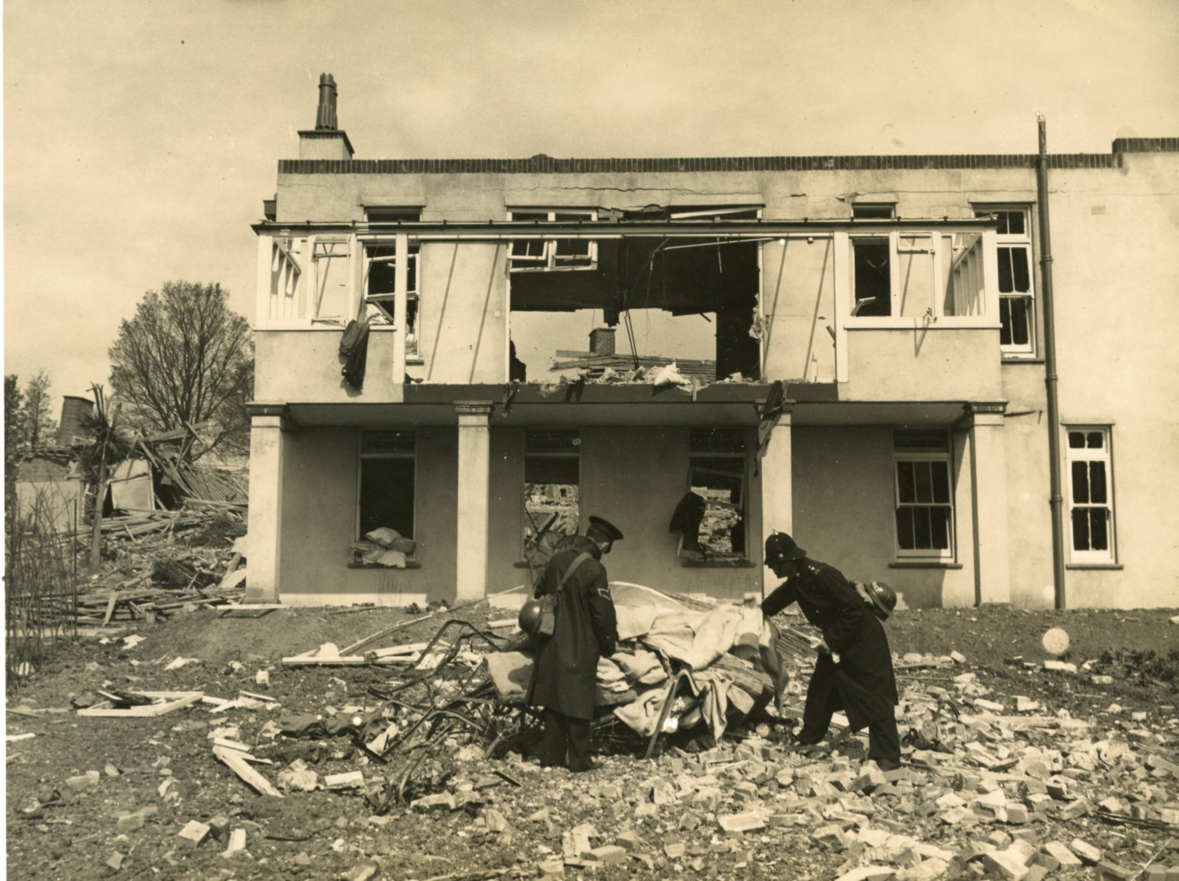 Raid 7 Teignmouth Hospital