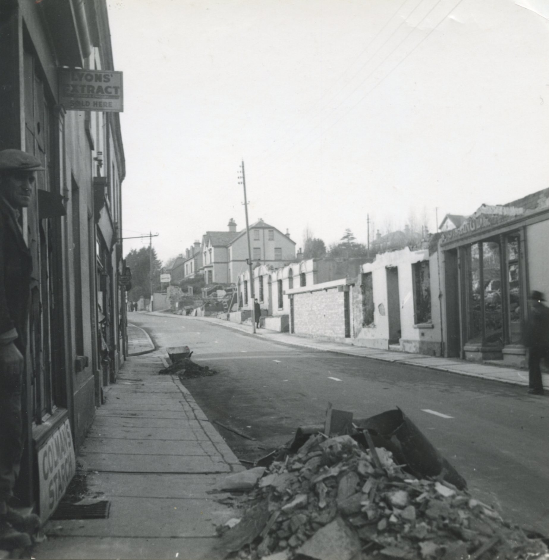 Raid 15 Bitton Street looking west